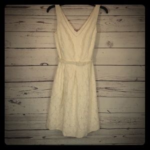 NWT Trina Turk lace Kianna Fit & Flare Vneck dress